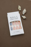 Soft Pastel Gradient Press-On Nails – 24pcs Natural Delicate & Comfortable Elegant Nail Art Set