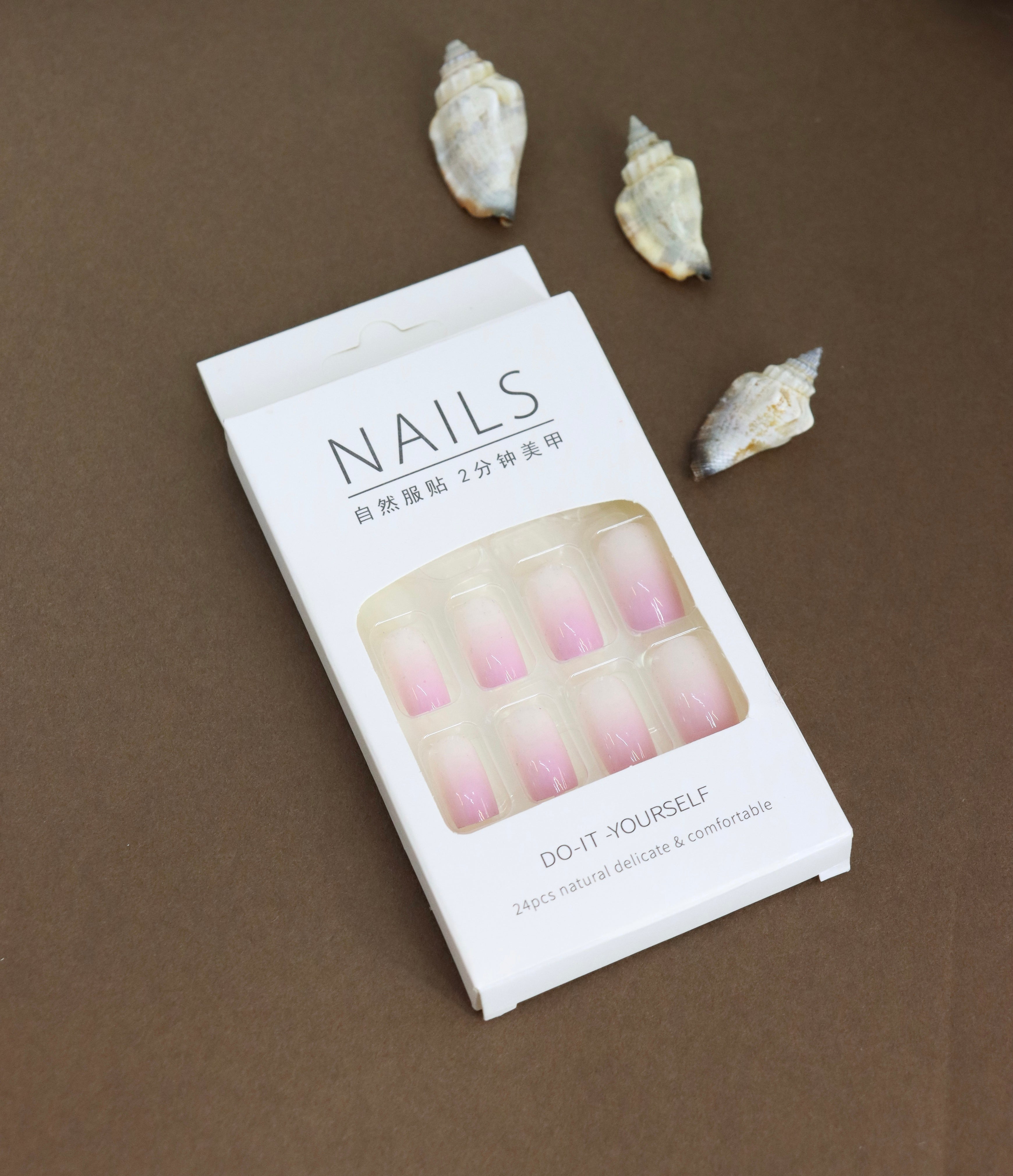 Subtle Elegance: Soft Pink Ombré Nails for a Graceful and Natural Look – Perfect for Any Occasion!
