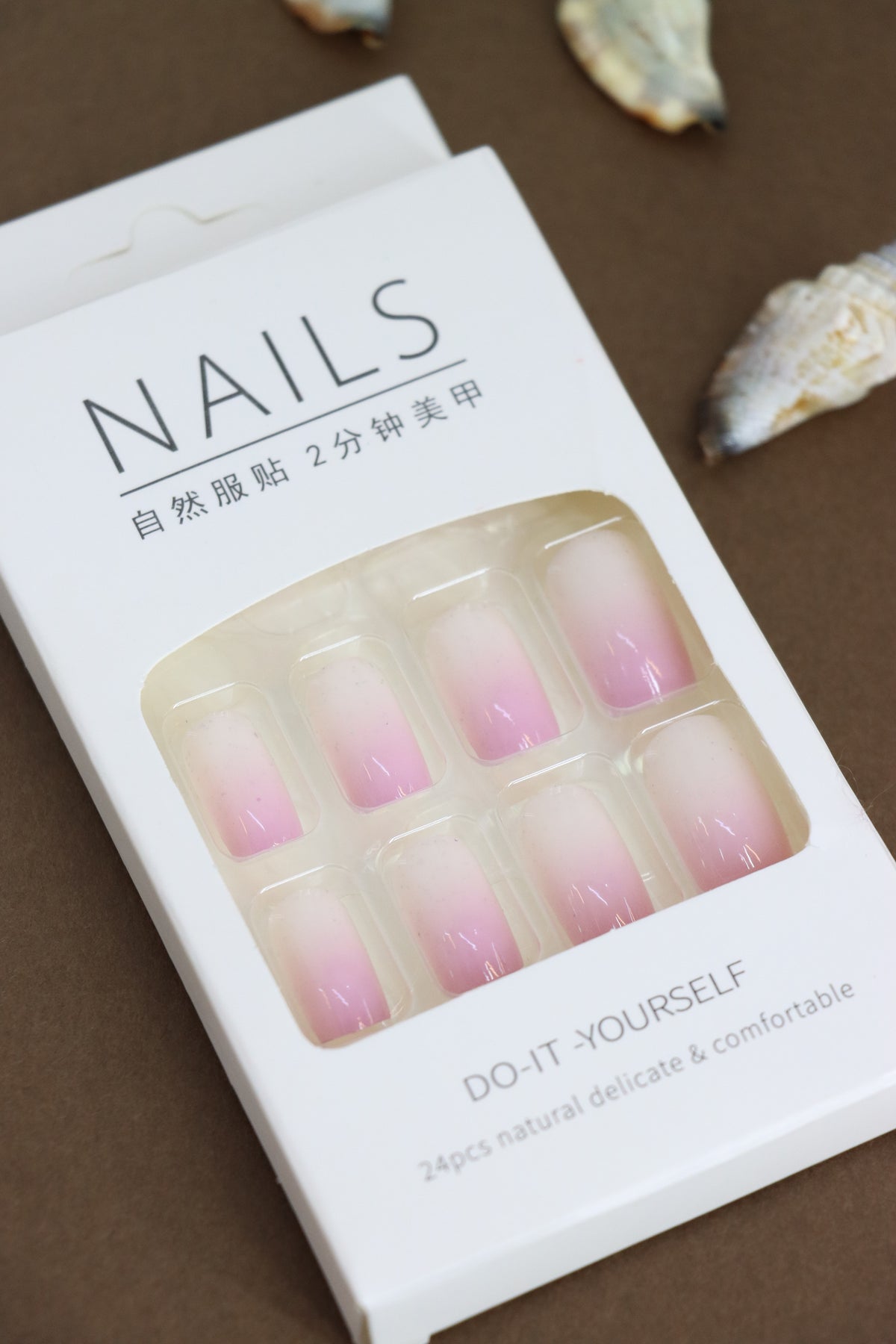 Subtle Elegance: Soft Pink Ombré Nails for a Graceful and Natural Look – Perfect for Any Occasion!