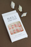 Refreshing Citrus Slice Press-On Nails – 24pcs Natural Delicate & Comfortable Nail Set