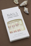 Pink Glitter Ombre Press-On Nails – Sparkling Elegance for Any Occasion