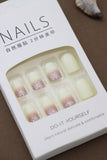 Pink Glitter Ombre Press-On Nails – Sparkling Elegance for Any Occasion