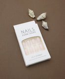 Minimalist Nude Press-On Nails – 24pcs Natural Delicate & Comfortable Classic Nail Set