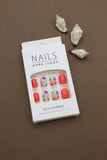 Vibrant Floral Delight: Add a Splash of Color to Your Style with These Fun and Fresh Press-On Nails